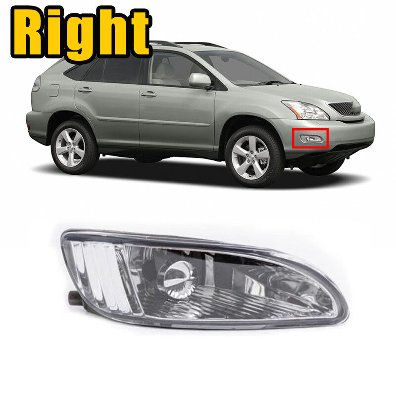 Right For 2004-2009 for Lexus RX300 RX330 RX350 Front Bumper Fog Light Passengers