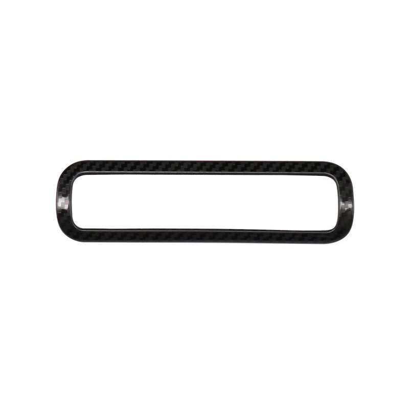 Headlight Button Frame Cover Trim Fit for Nissan Altima 19-22 Steel Carbon Fiber