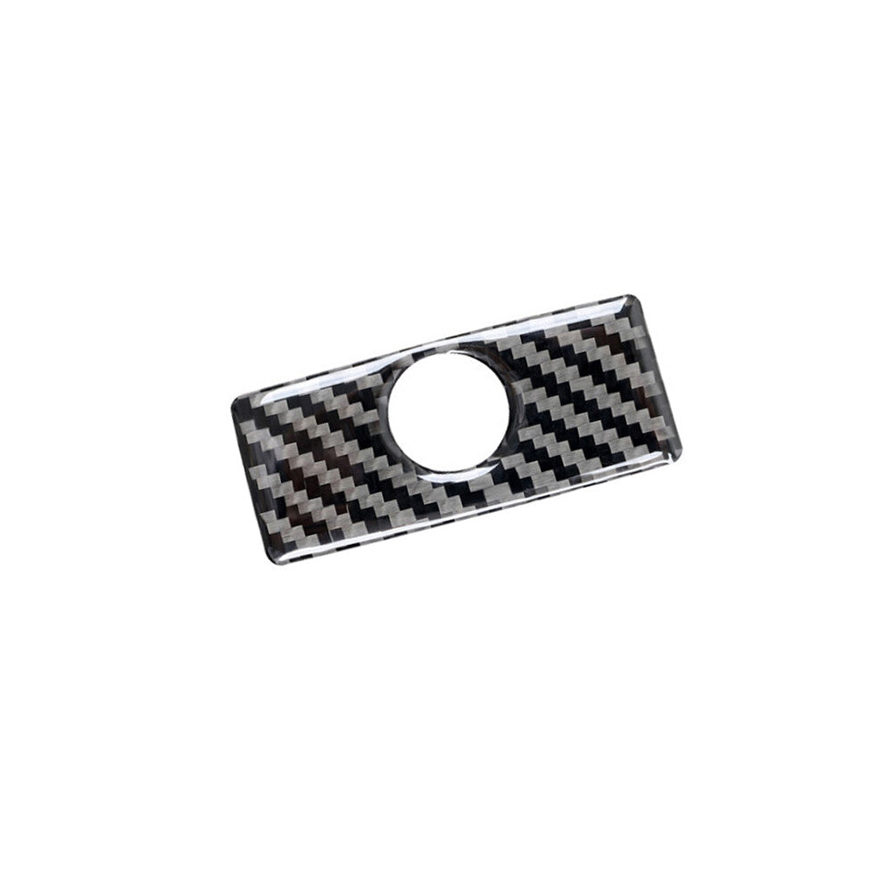 Carbon Fiber Glove Box Switch Sticker Cover Trim for Toyota Highlander 2008-2013