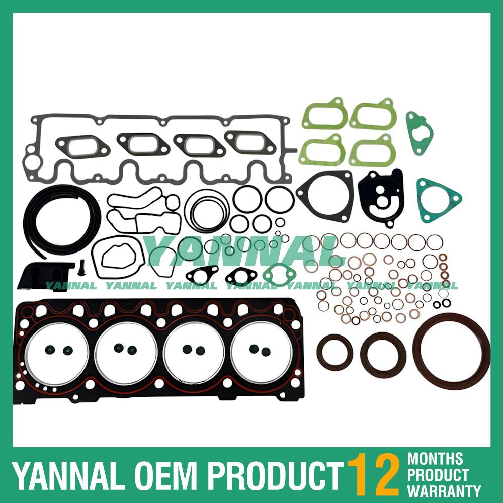 4-piece overhaul and rebuild kit with gaskets, bearings, and valves for Deutz TD2011L04 trains.