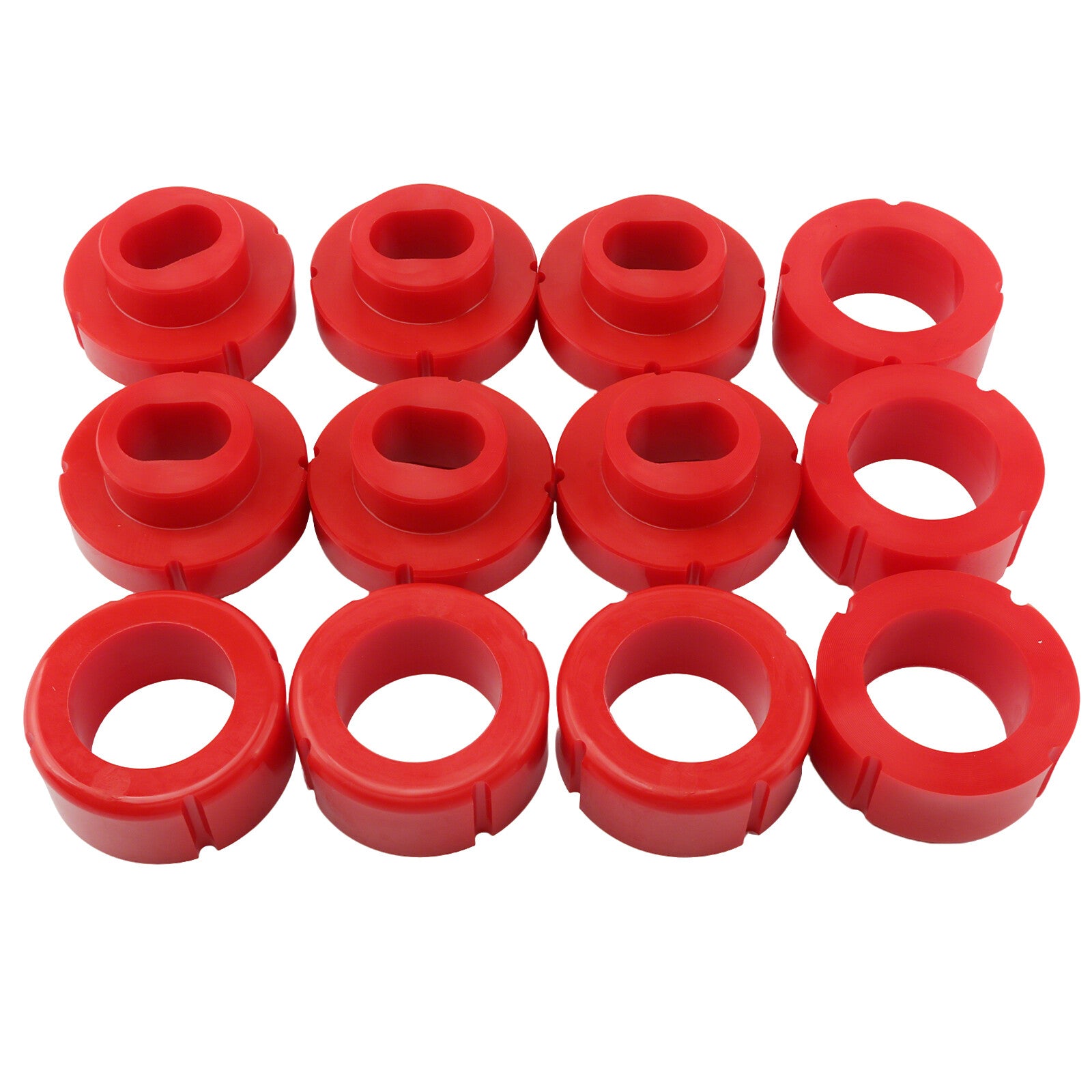 7-108 Suitable for 1981-87 for Chevrolet C/K 10-30 2/4WD Body Mount - Red Prothane