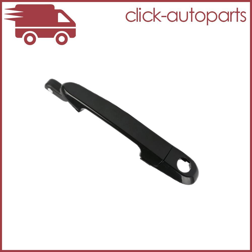 Left Front Exterior Door Panel Handle Black for 2006-2011 for Hyundai Accent Replace
