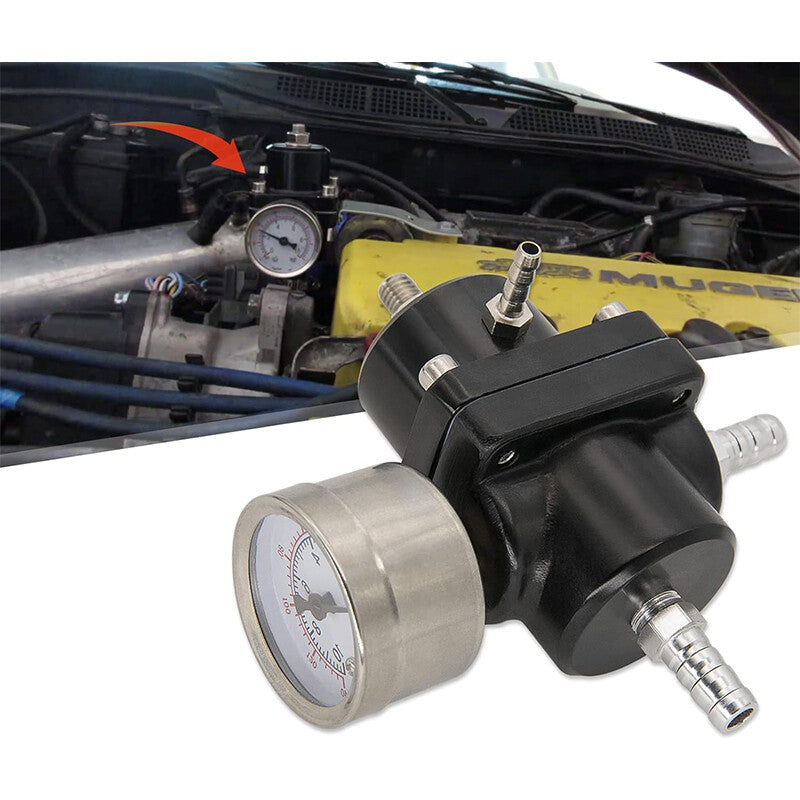 Universal Adjustable Fuel Pressure Regulator Oil Injection Pressure Regulator