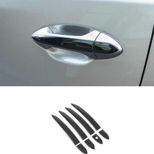 for Infiniti QX60 2022-2023 Black Titanium Outside Door Handle Cover Trim 8PCS