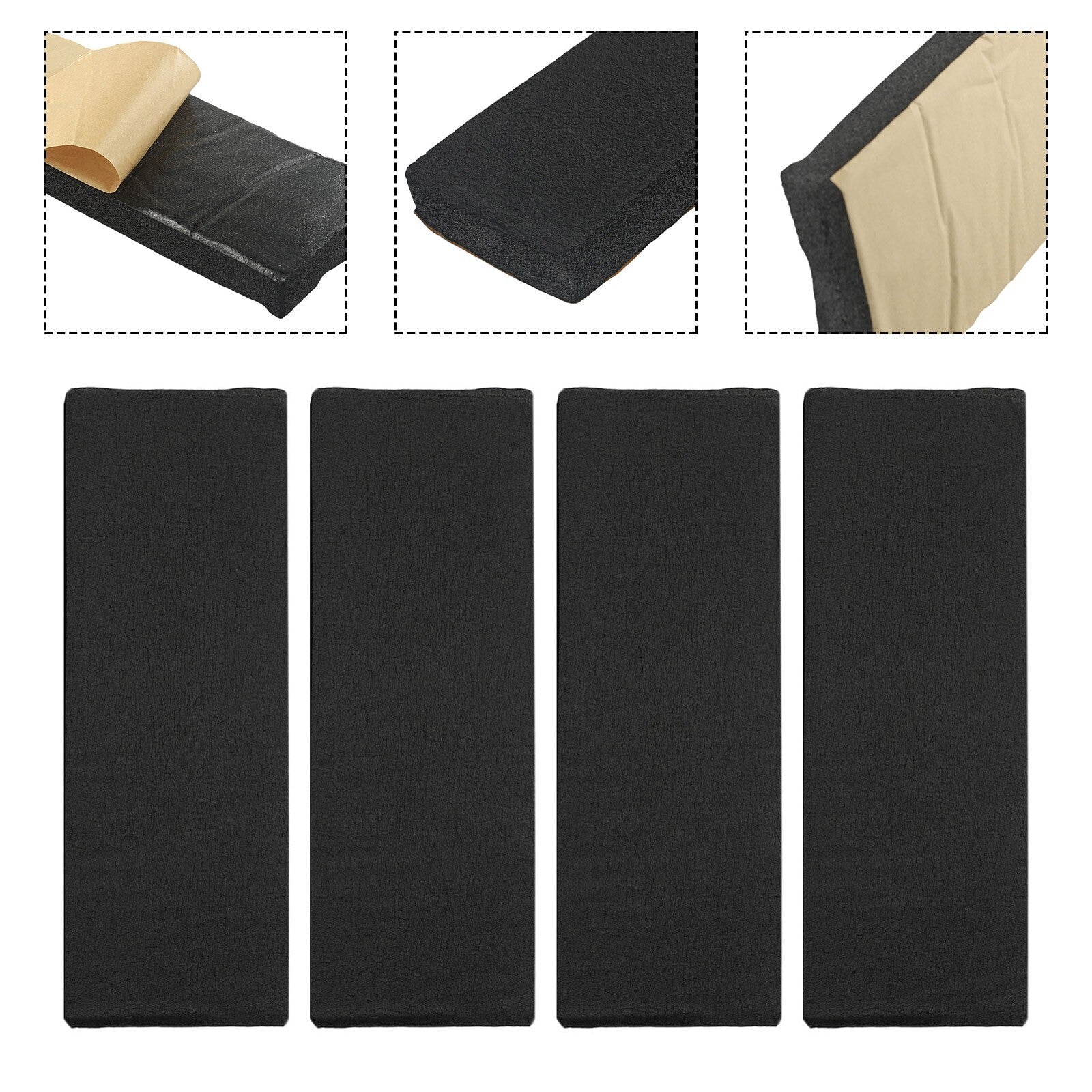 Garage door protection, corner protection, foam block parking kit X4