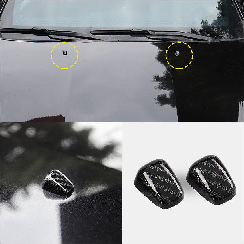 Carbon fiber hood radiator cap for Jeep Grand Cherokee 2011 - 2020