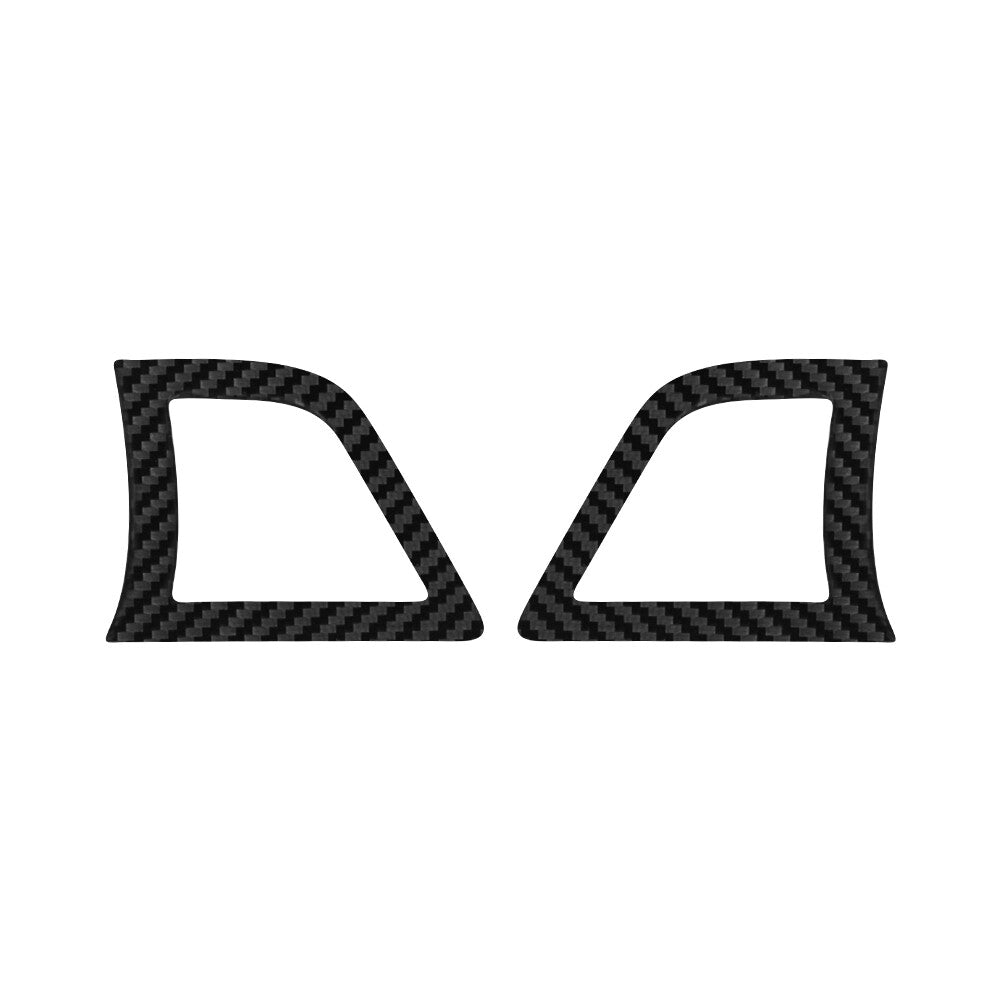 Carbon Fiber Dashboard Defogger Vent Cover for Subaru Legacy Outback 2010-2014
