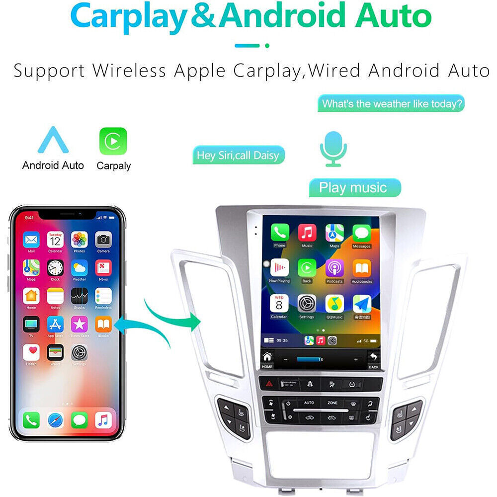 Android 11 Radio screen for Cadillac CTS CarPlay GPS NAVI WIFI for Tesla Style NEW