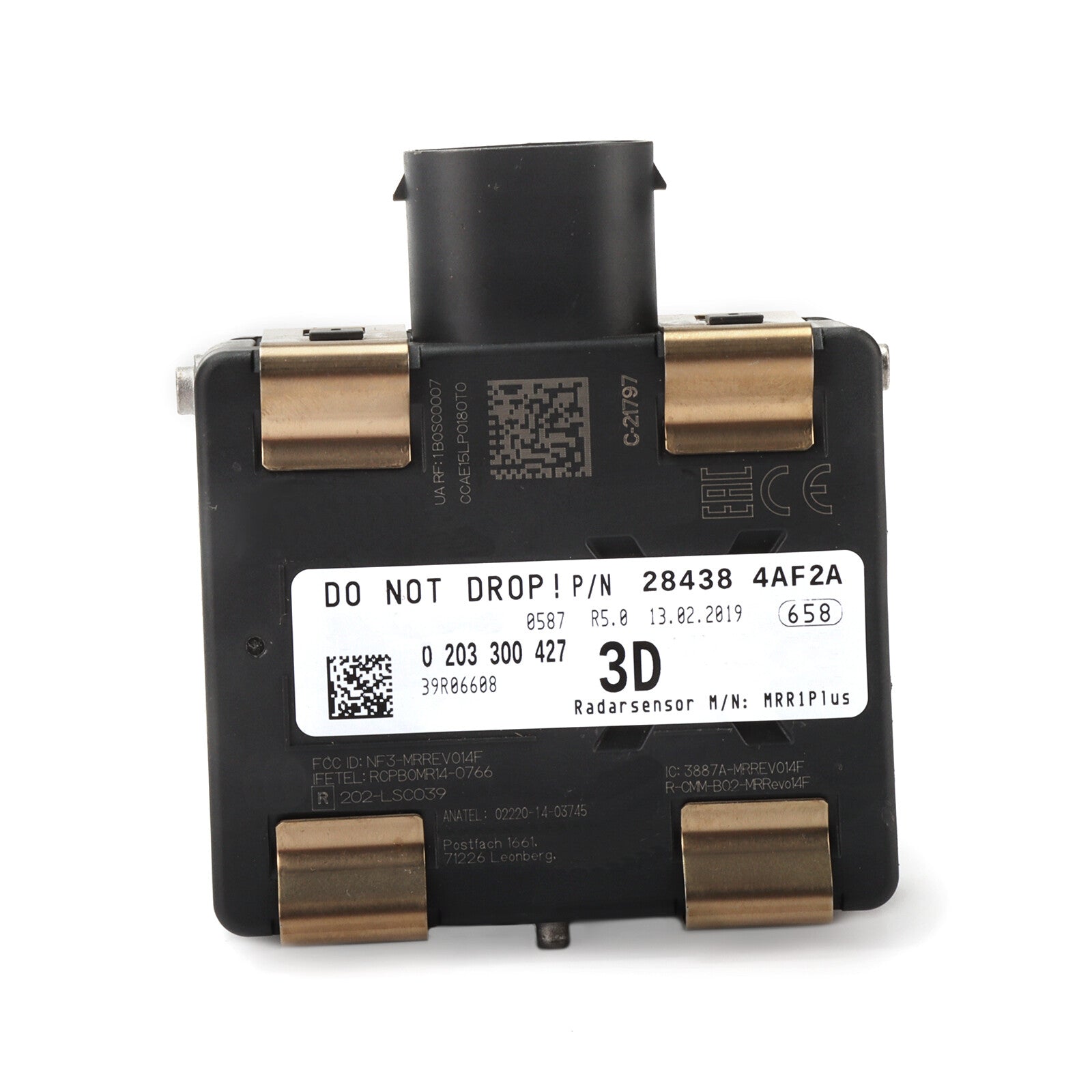 Suitable for 2015-2019 for Nissan Sentra 1.6L and 1.8L cruise distance sensor radar 28438-4AF2D