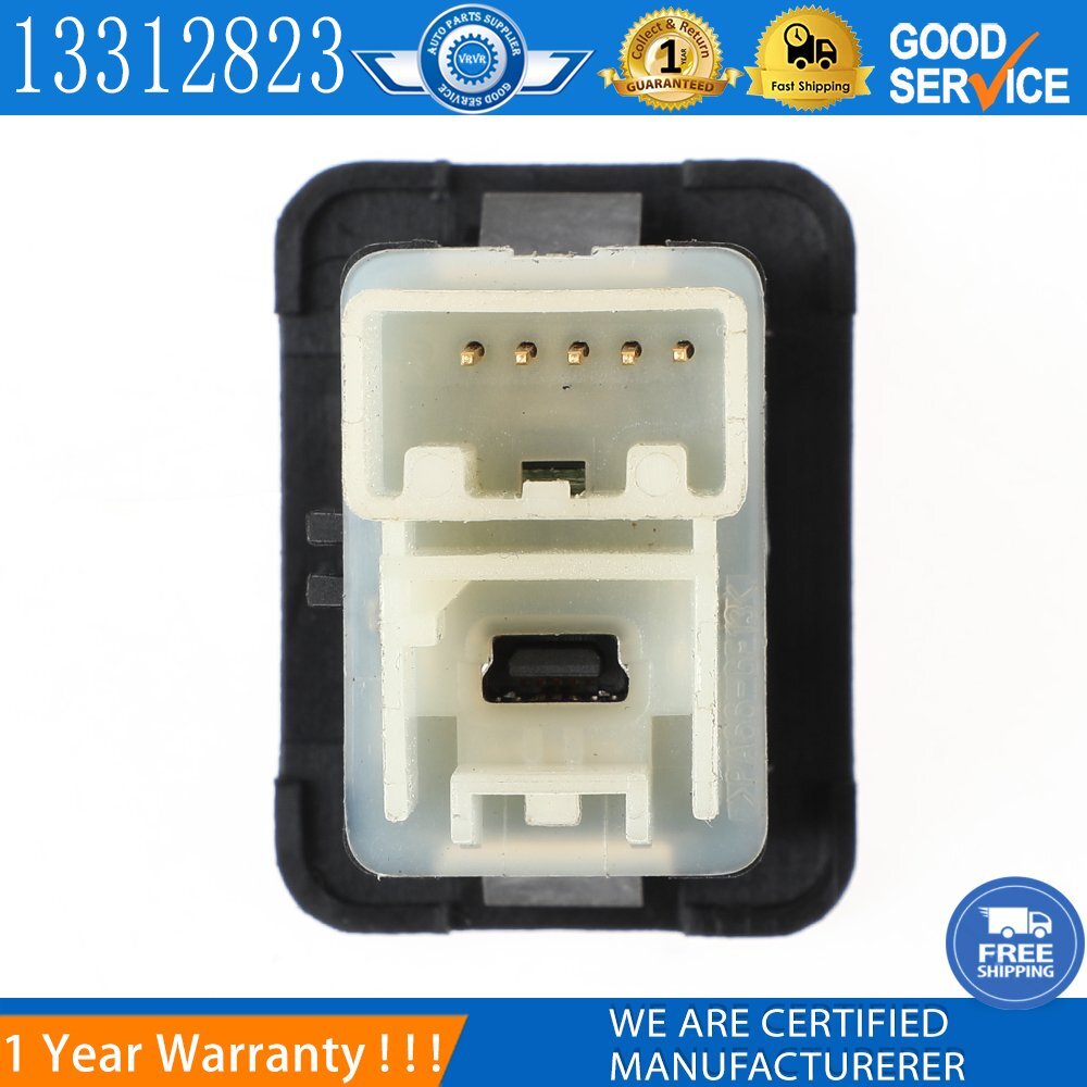 13312823 Center Console Aux/USB Port Connector Adaptor Fit for GMC Builk