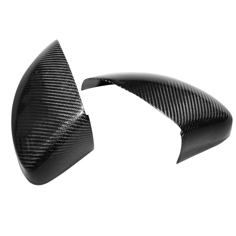 Real Carbon Fiber Car Rear view Side Mirror Cover Caps for Audi A3 2014-2018