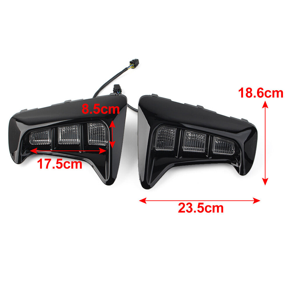 DRL LED Daytime Running Light Bumper Fog Lamp for KIA PEGAS 2018-2023