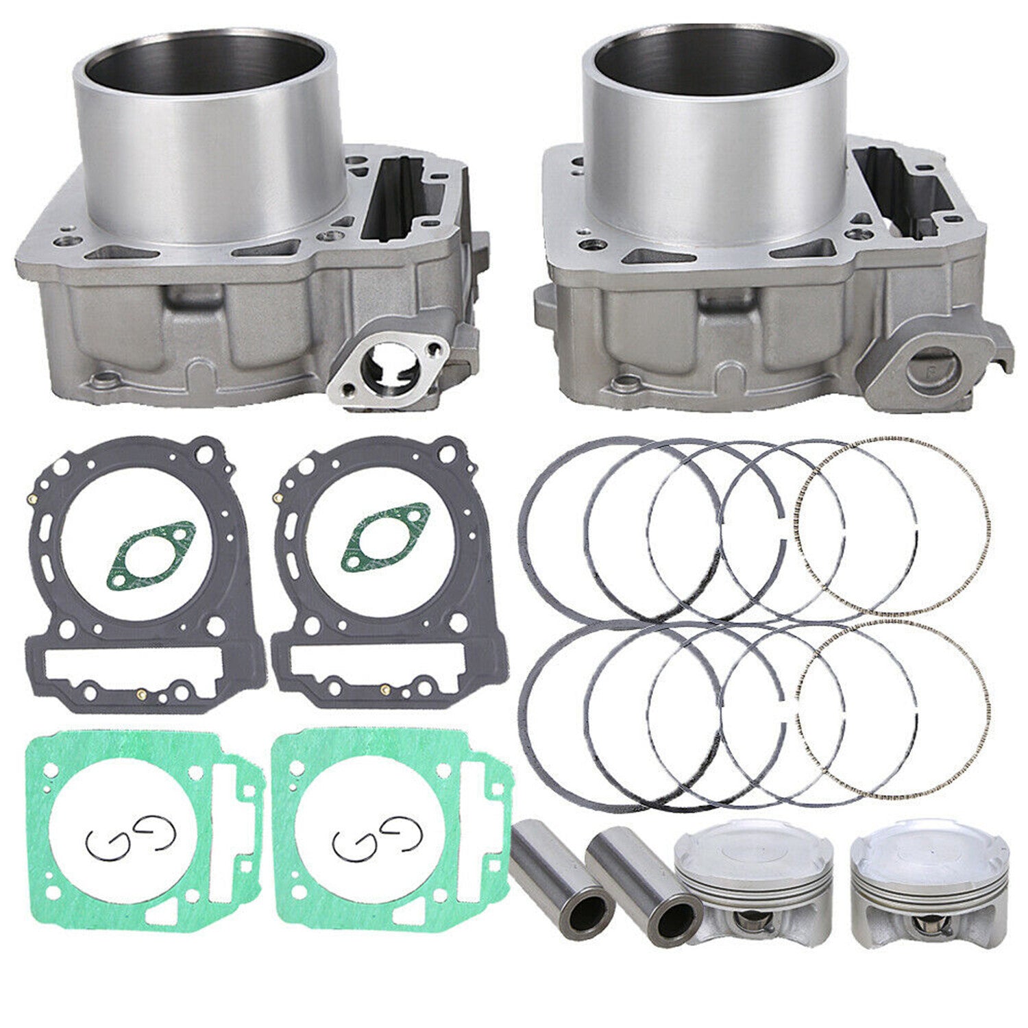 Cylinder Piston Top End Rebuild kit Suitable for Can-Am BRP Commander Maverick
