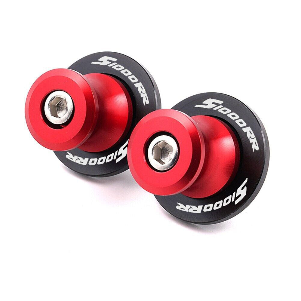 Schwingenspulen Coil Slider St?nderschrauben M8 f¨¹r for BMW S1000R S1000RR 14-18 Rot