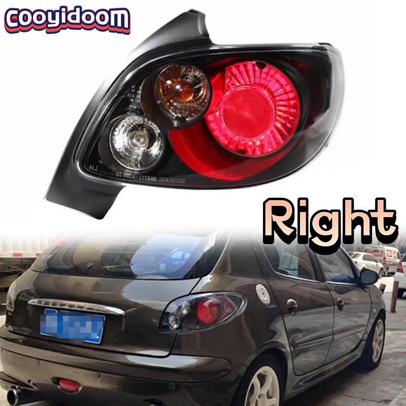 Right Taillight With Dynamic Turning Signal Lamp for Peugeot 206 2004-2008