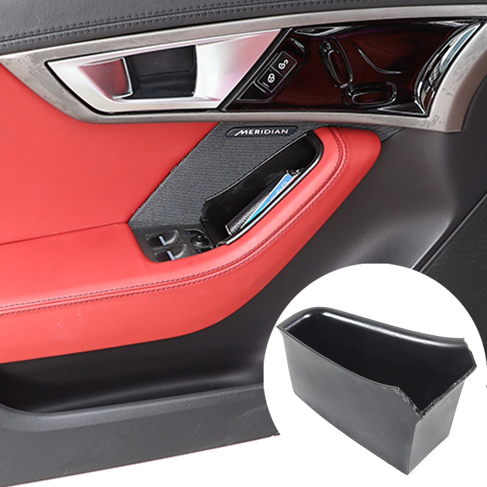Silver engine start/stop button cover trim for Discovery 4 LR4 10-16 RR Sport