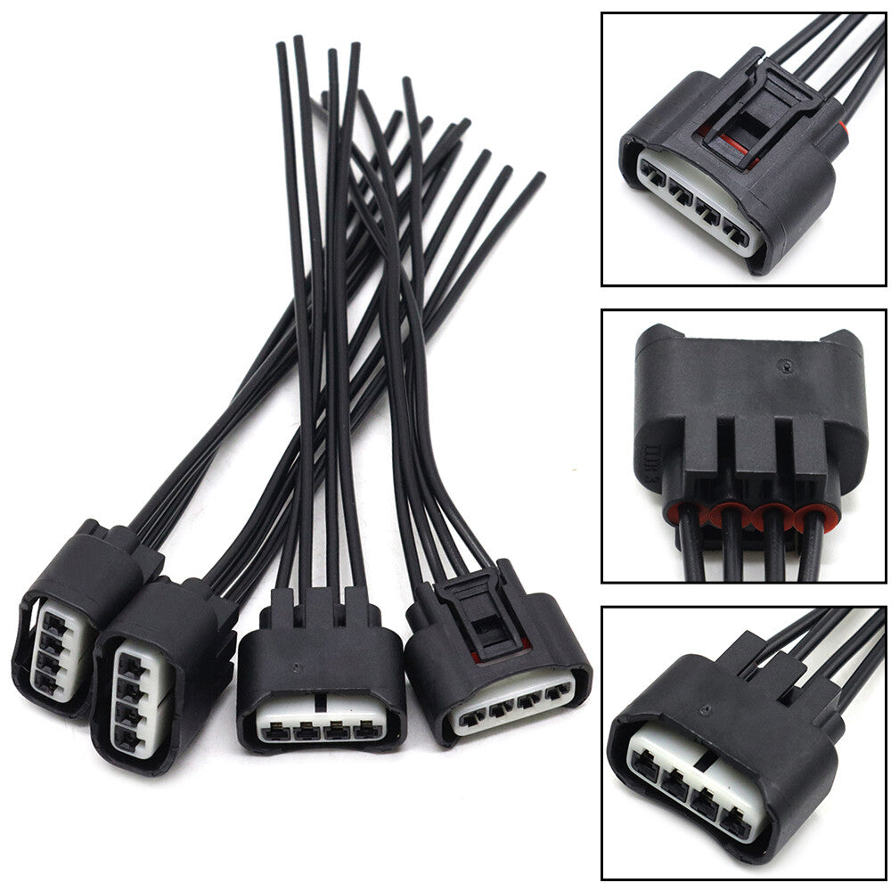 4pcs for Toyota Highlander for Camry for Lexus for Scion Ignition Coil Pigtail Connector