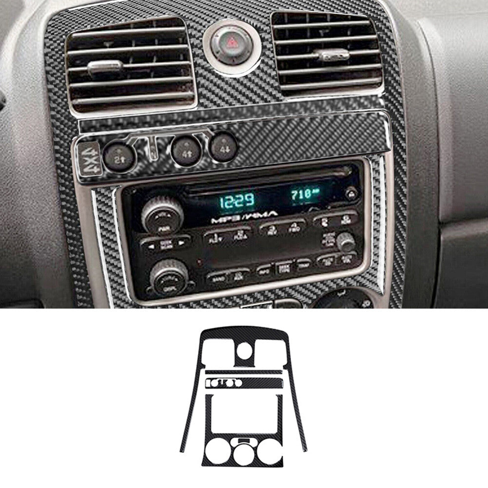 Carbon Fiber Radio Climate Surround(4WD) Cover For Colorado 2004-12/ for Canyon 05-12
