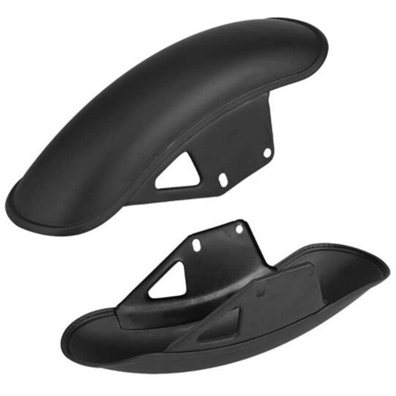 1-piece motorcycle front fender, mudguard, wheel cover, aerodynamic splash protection kit