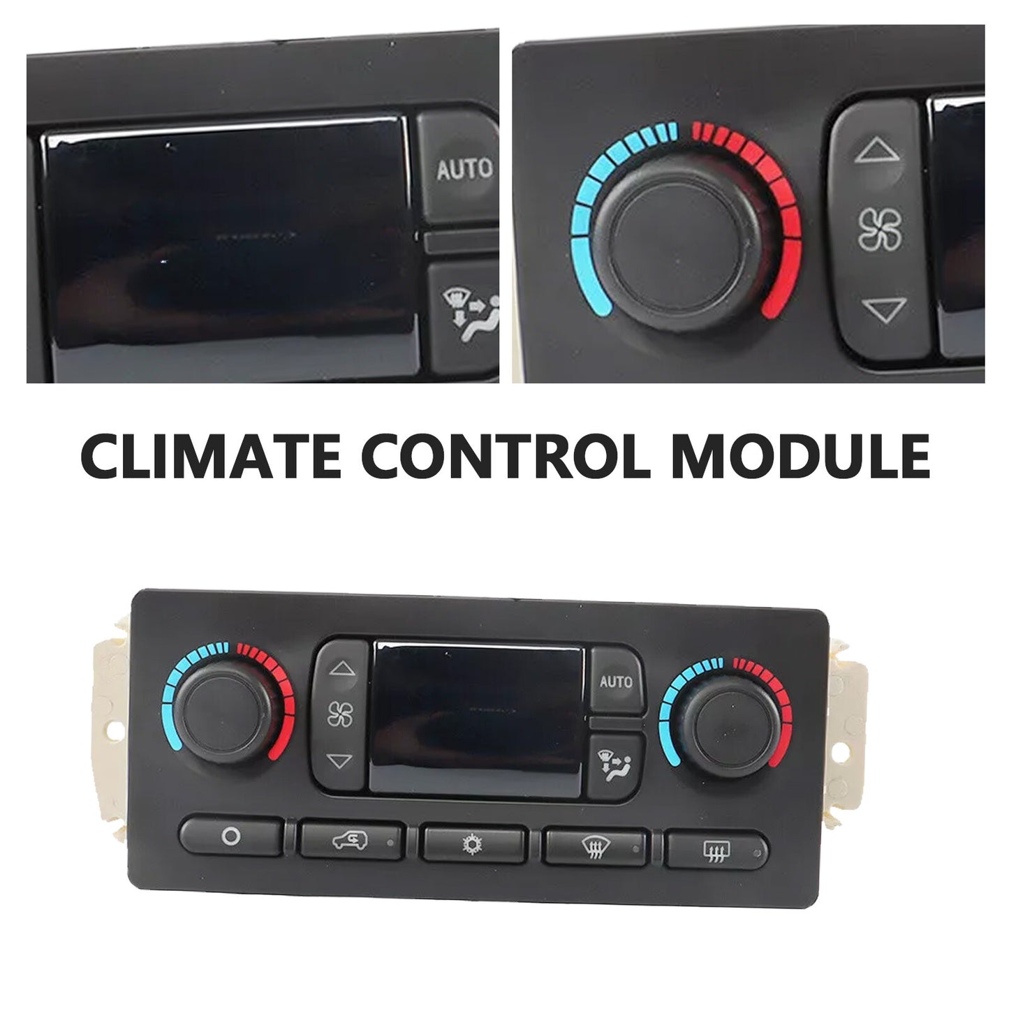 Improved 599-211XD Climate Control Module for Chevy for GMC Silverado Tahoe Trailpu