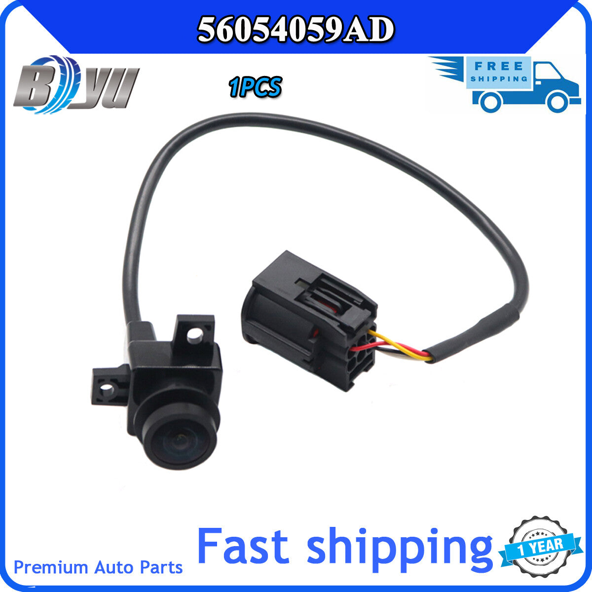 56054059AD is a rearview assist camera for Jeep Grand Cherokee and for Dodge Durango.