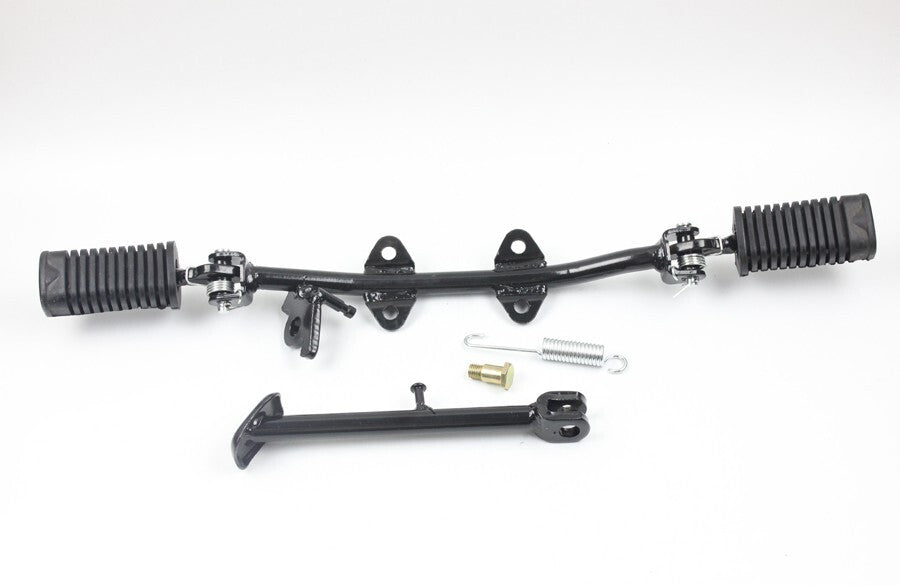 Footpegs Side Kick Stand For 8 for Honda Z50 Z50A Z50J Z50R for Mini Trail Monkey Bikes