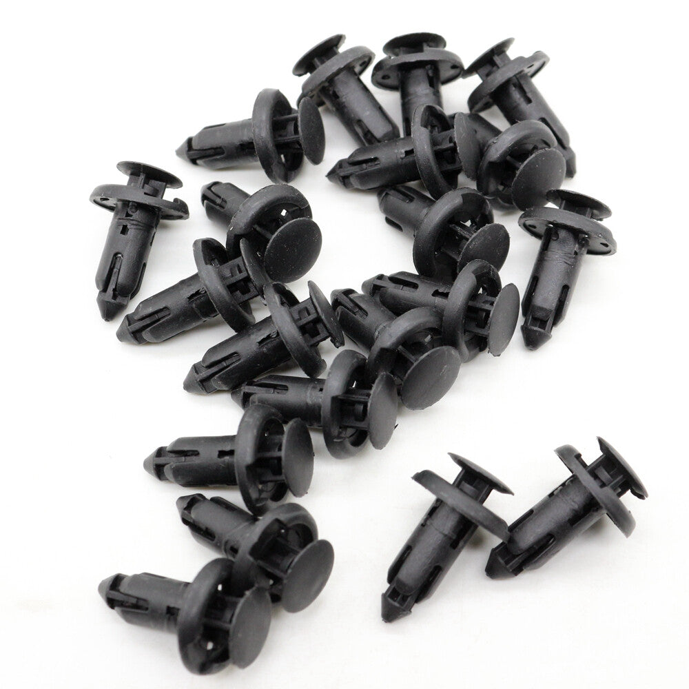 40pc Bumper Clip 90505-SX0-003 Garnish Side Protector Molding Retainer for Honda