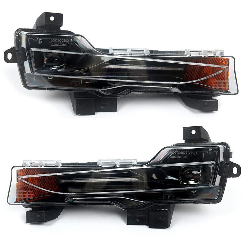 Fog Light Lamp Led DRL Up-Level Set For 2017-2023 for Tesla Model 3 Y