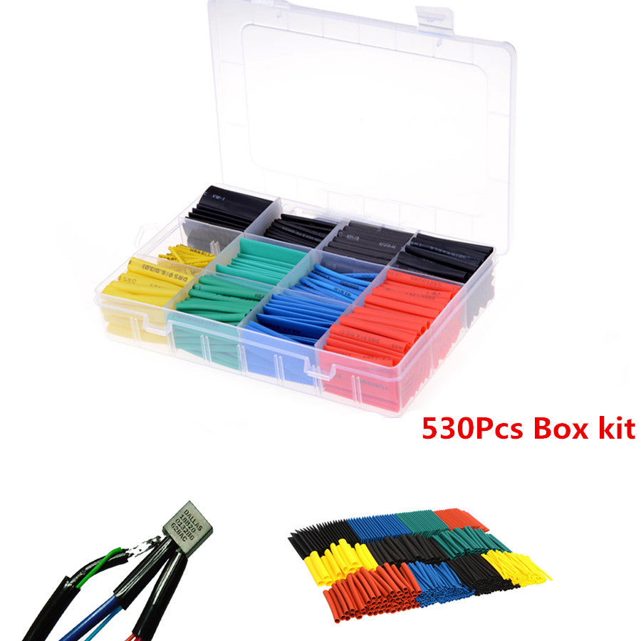 Wire Crimp Terminal Connectors Casing Tubing Heat Shrink Butt Electrical Hose