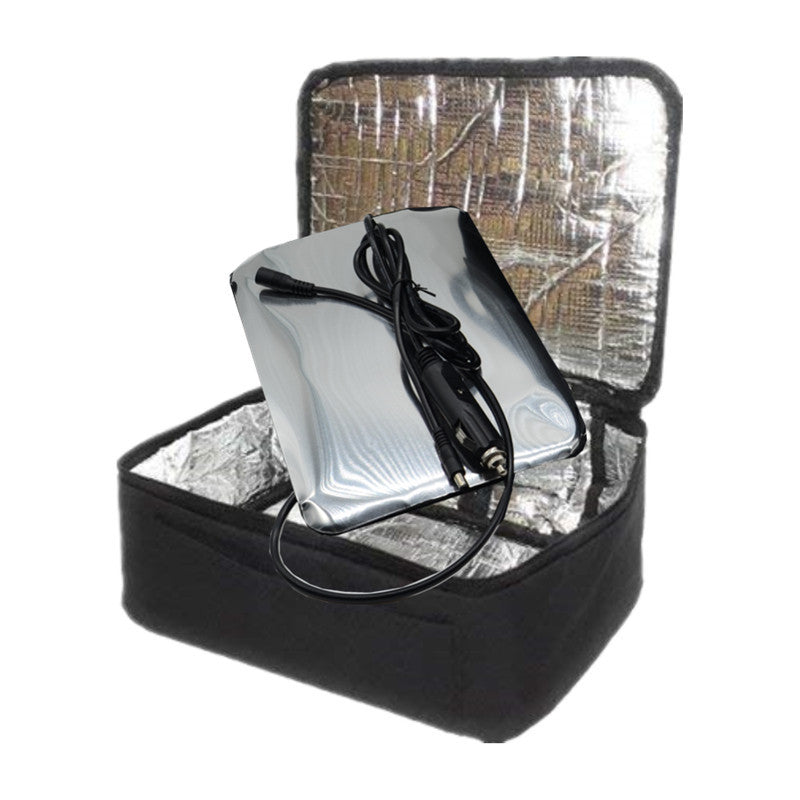 Car Lunch Insulation Boxes Portable Lunch Oven Bag Instant Food Heater Warmer