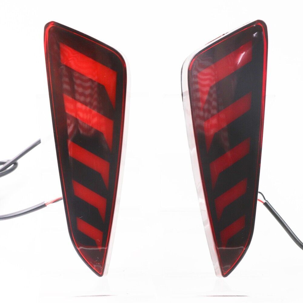 LED Reflector Rear Bumper Tail Light Brake Lamps for Toyota C-HR CHR 2016-2021
