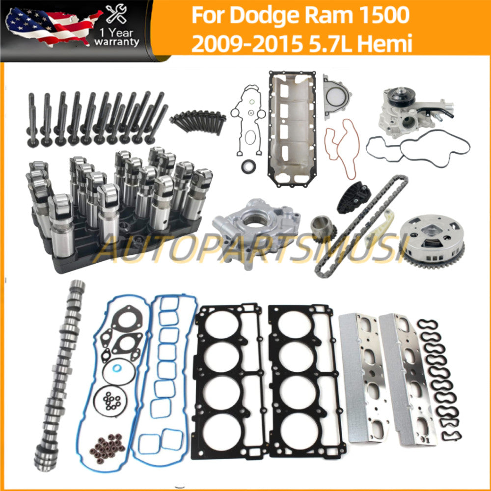 MDS Lifters KIT Timing Chain Kit Camshaft Kit for Dodge for Ram 1500 5.7L Hemi 09-19