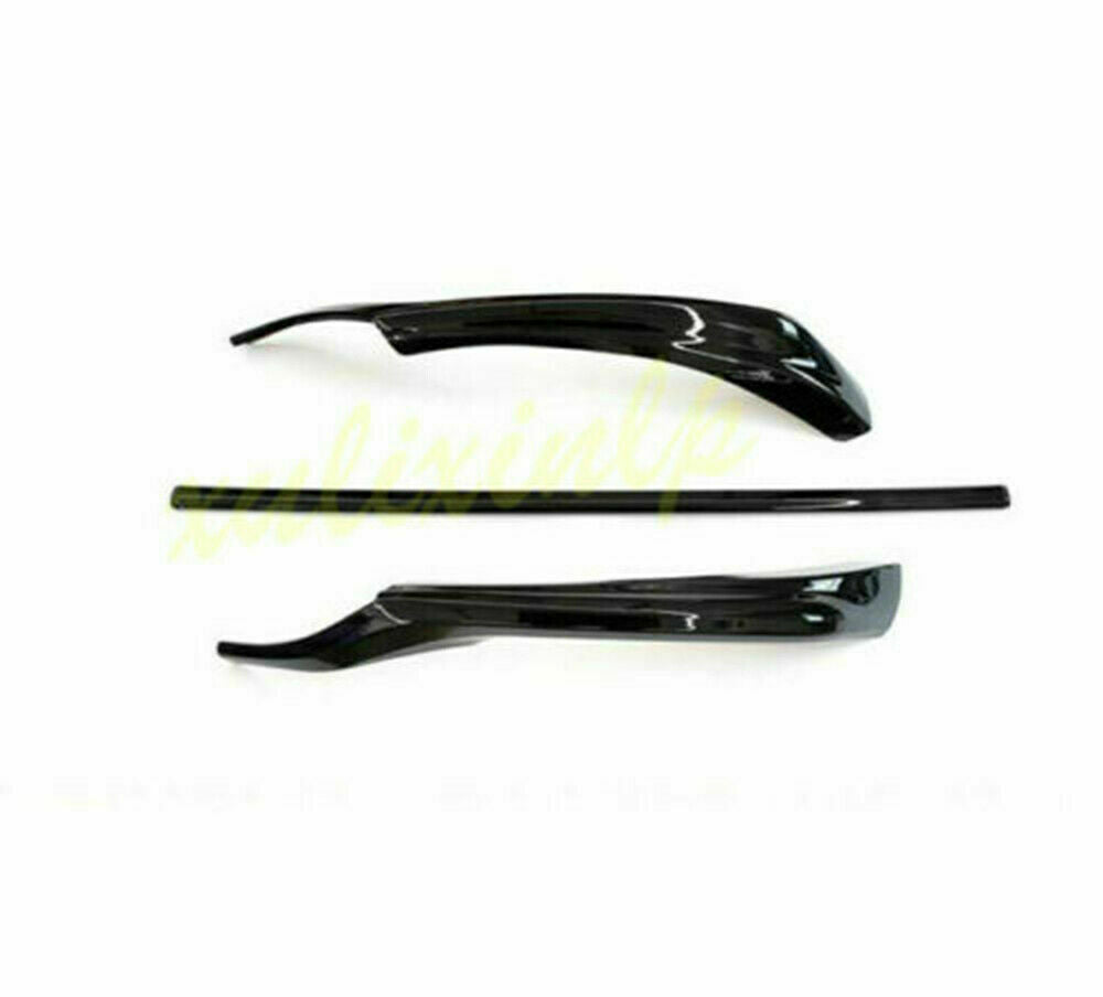 For 2021-2023 for Toyota for Camry SE XSE Piano Black Front Bumper Moulding Cover Bottom