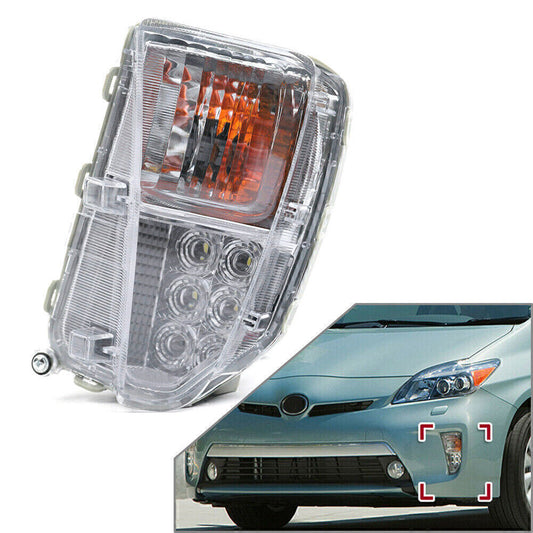 Left Side LED Front fog Light lamp for Toyota Prius 2012 2013 2014 2015 ABS Car
