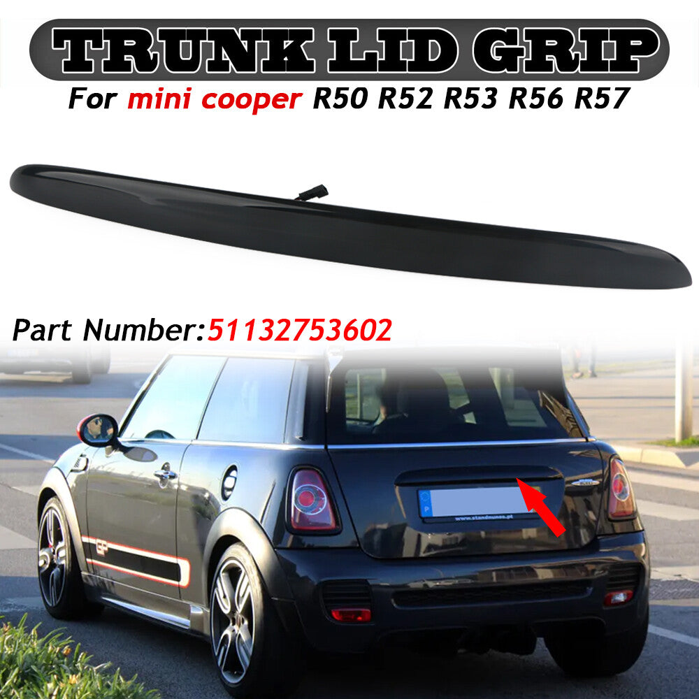 Rear Trunk Boot Handle Grip Lid For 2007-15 for BMW for Mini Cooper R55 R56 R57 R58 R59