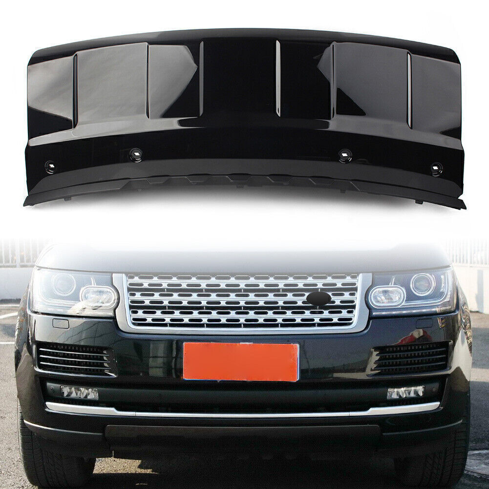 Front Bumper Skid Plate Guard Cover Trim for Land Rover for Range Rover 14-17 Black