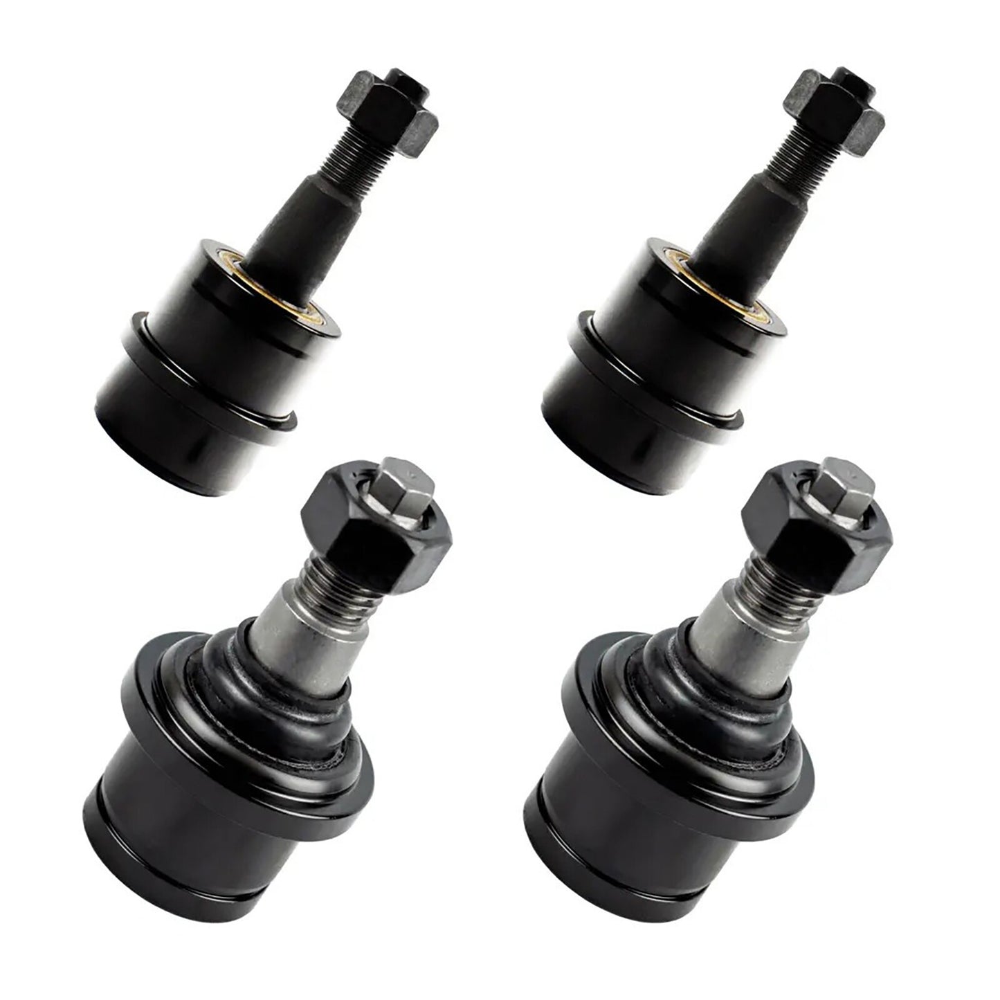 4PCS Black Upper Lower Ball Joint 0313BJPACK for Dodge for Ram 2500/3500 2003-2013