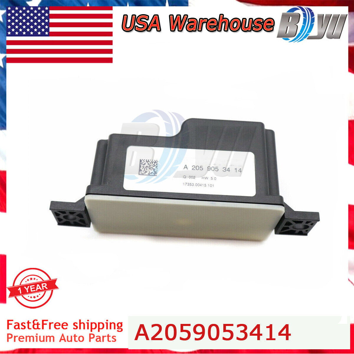 Voltage Converter Module Auxiliary Battery A2059053414 for Mercedes-Benz C Class