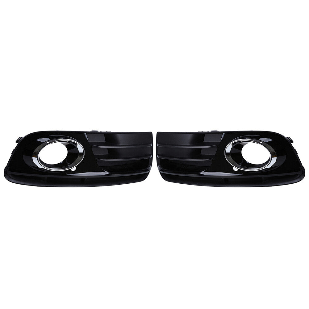 Front Bumper Fog Light Grill Grille Cover Trim for Audi Q5 2013-2017