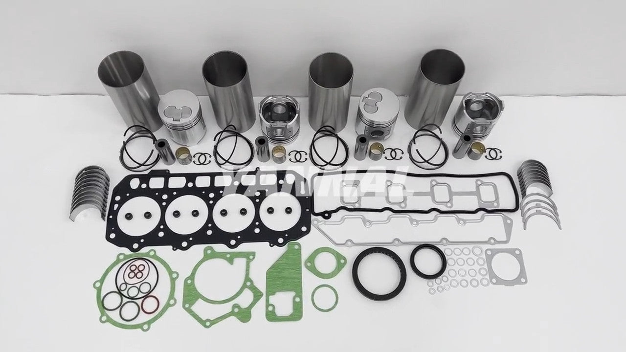 Overhaul and rebuild kit for Yanmar 4D94E engine parts