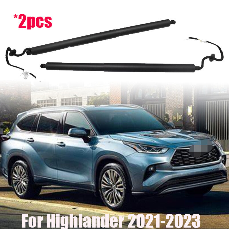 For Highlander 2021-23 2Pcs 68910-0E070 68920-0E050 Tailgate Lifter Left  Right