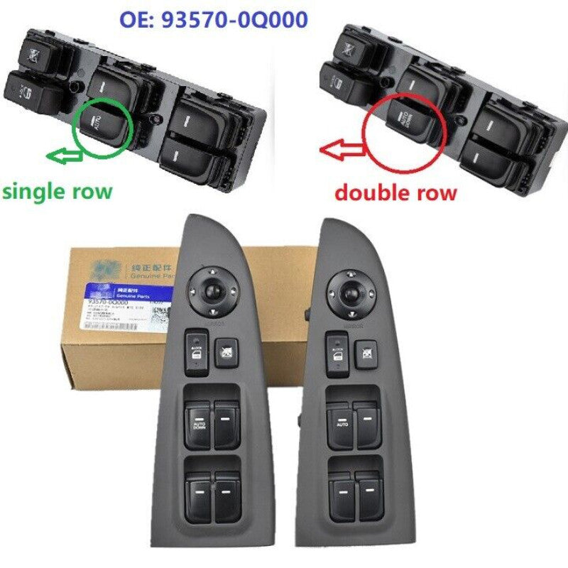 for 2008-2015 for Hyundai for Elantra 93570-0Q000 Car Window Glass Master Control Switch