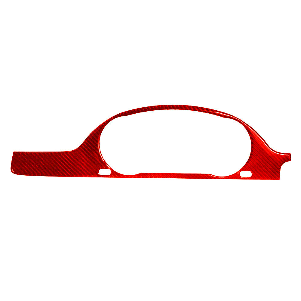 Red Carbon Fiber Speedmeter Panel Trim for Volkswagen for Passat 2006-2011 Type B