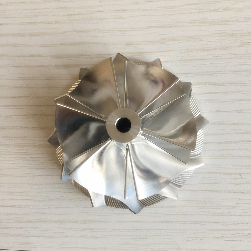 TD04HL 20T Upgraded 50.00/61.01 mm 6+6 Blade Turbine Billet Compressor Wheel