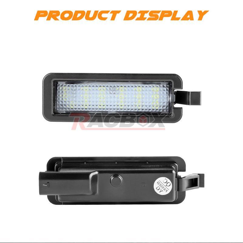1PC 12V 18 LED License Plate Light Lamp White fits for Jeep Compass 2017-up