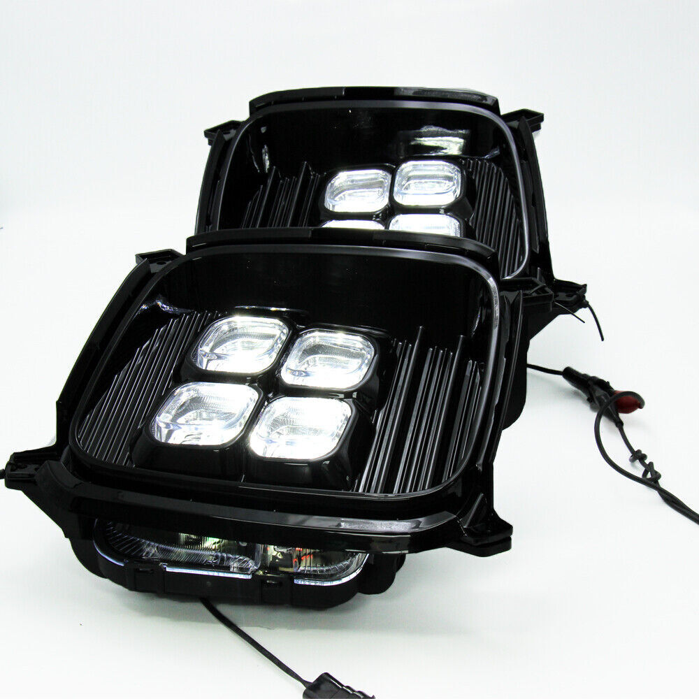 For 2012-2014 for Hyundai for Kia Sorento LED Front Fog Lamp Daytime Running Light DRL