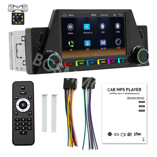 Car Multimedia Player Single Din RDS Radio 4.7inches Single Din For Android Auto
