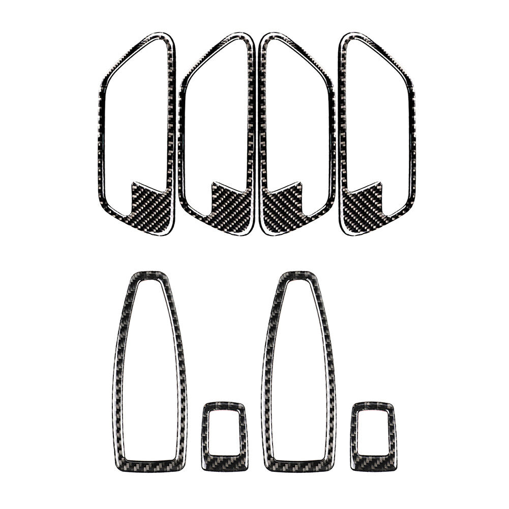 8Pcs Door Panel Interior Trim Decoration for BMW 3 Series F30 GT F34 2013-2019
