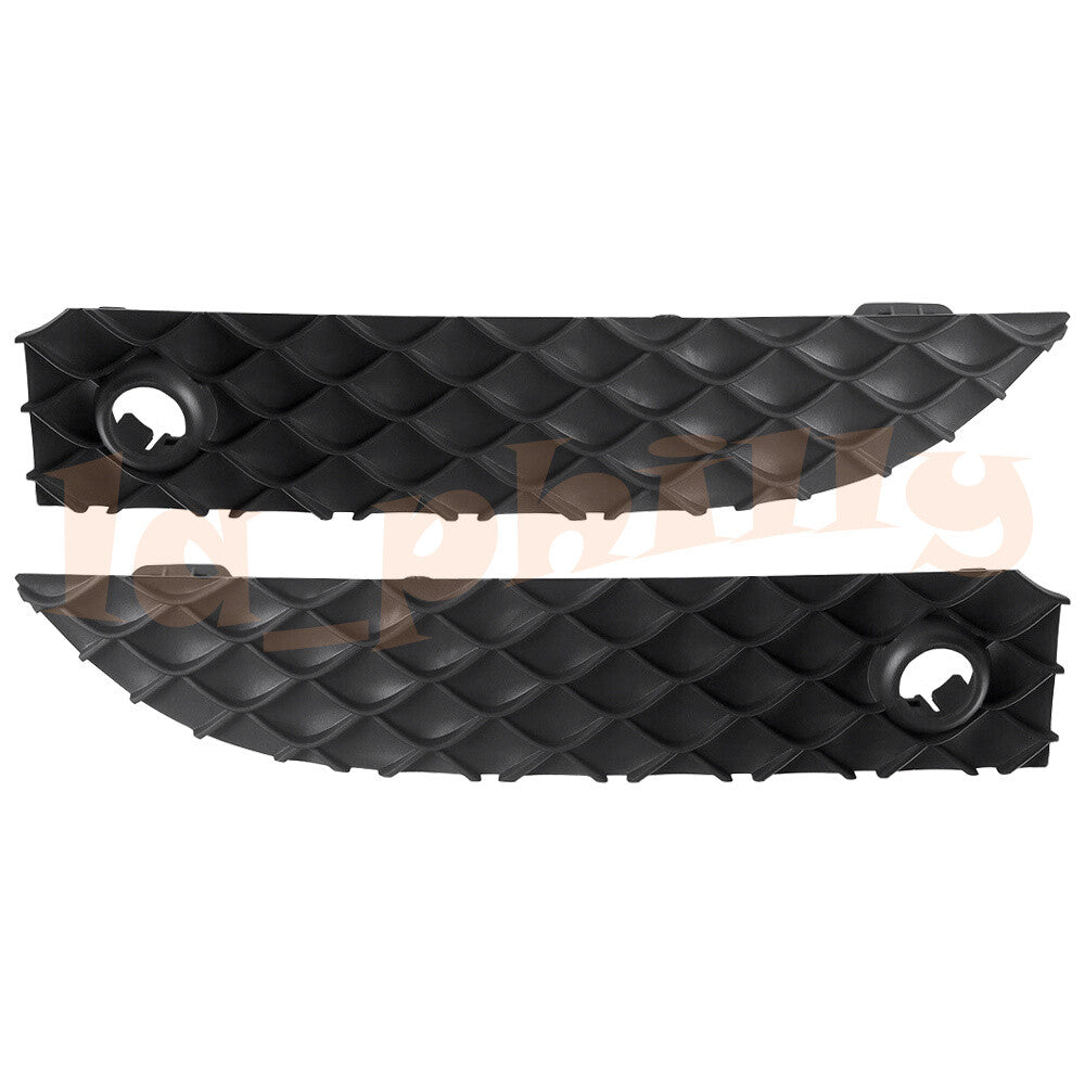 Pair For 2020-22 for Mercedes X253 GLC Front Lower Centre Grille Cover Left+Right