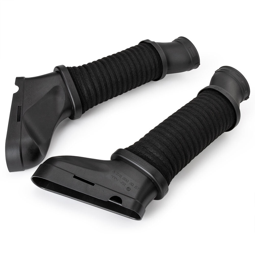 LH+RH Pair Air Cleaner intake Duct Hose For 2012-2017 for Benz E550 Cls550 E63 AMG